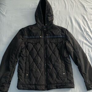 Men’s zip up, hoodie.